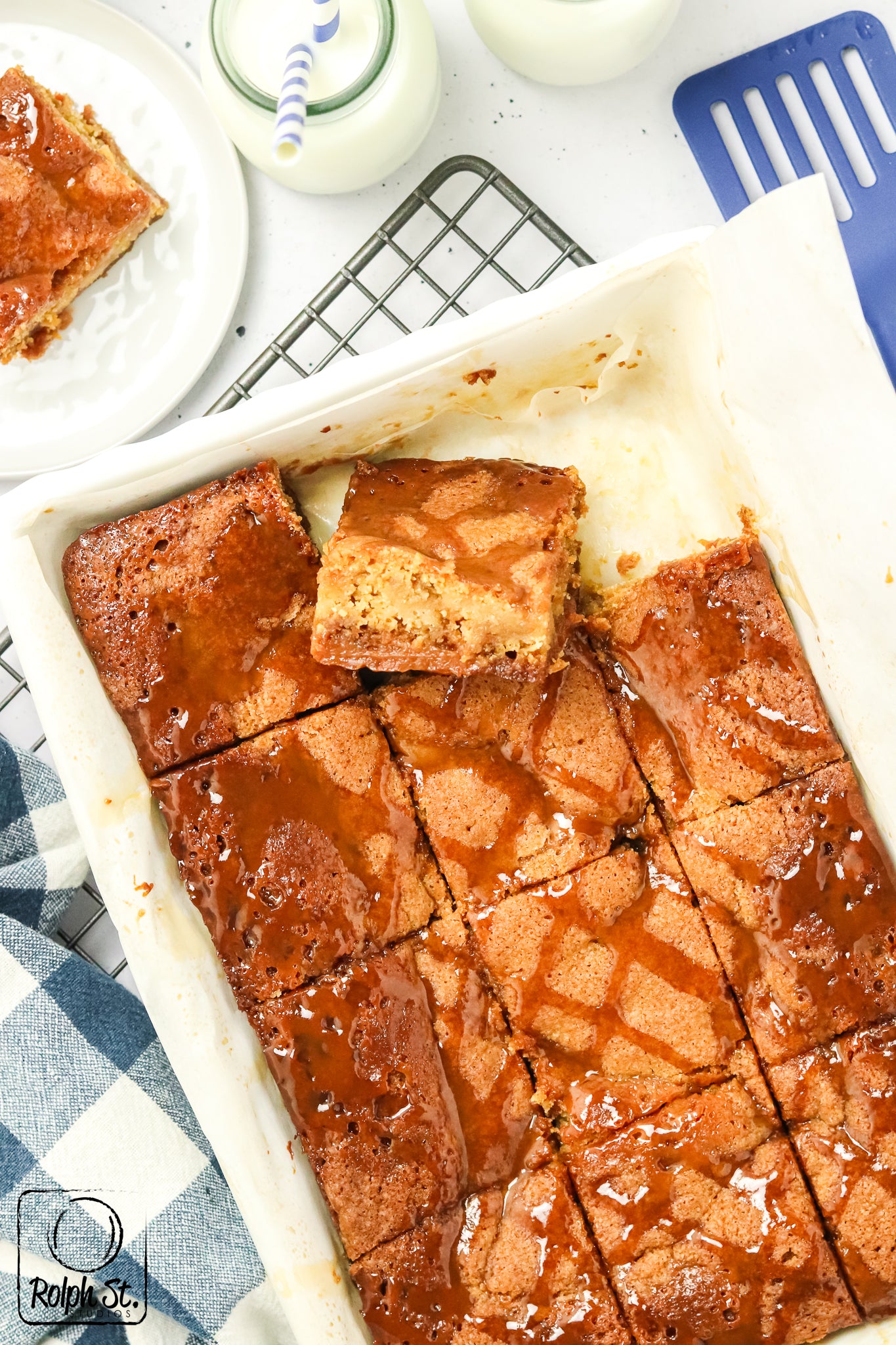 Exclusive Dulce de Leche Blondies