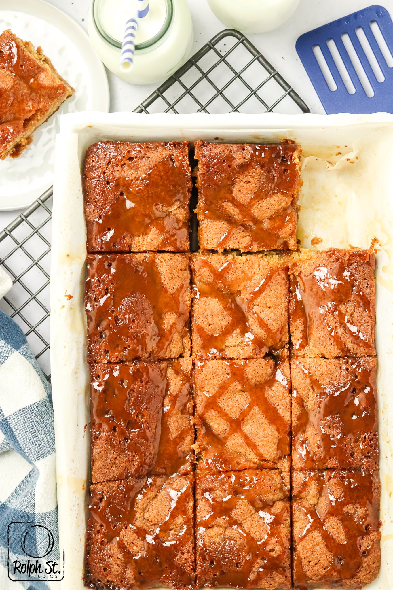 Exclusive Dulce de Leche Blondies