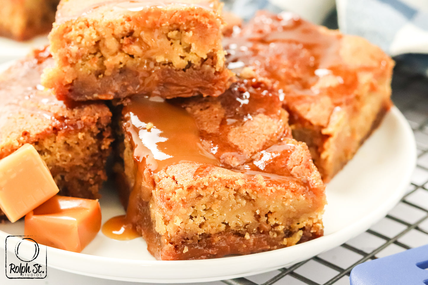 Exclusive Dulce de Leche Blondies