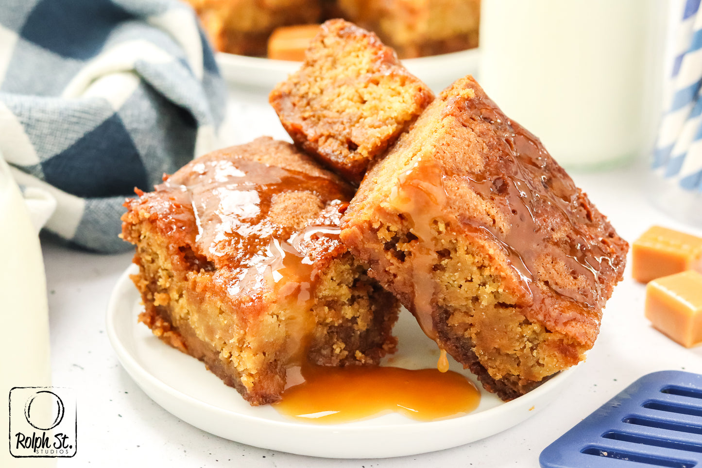 Exclusive Dulce de Leche Blondies