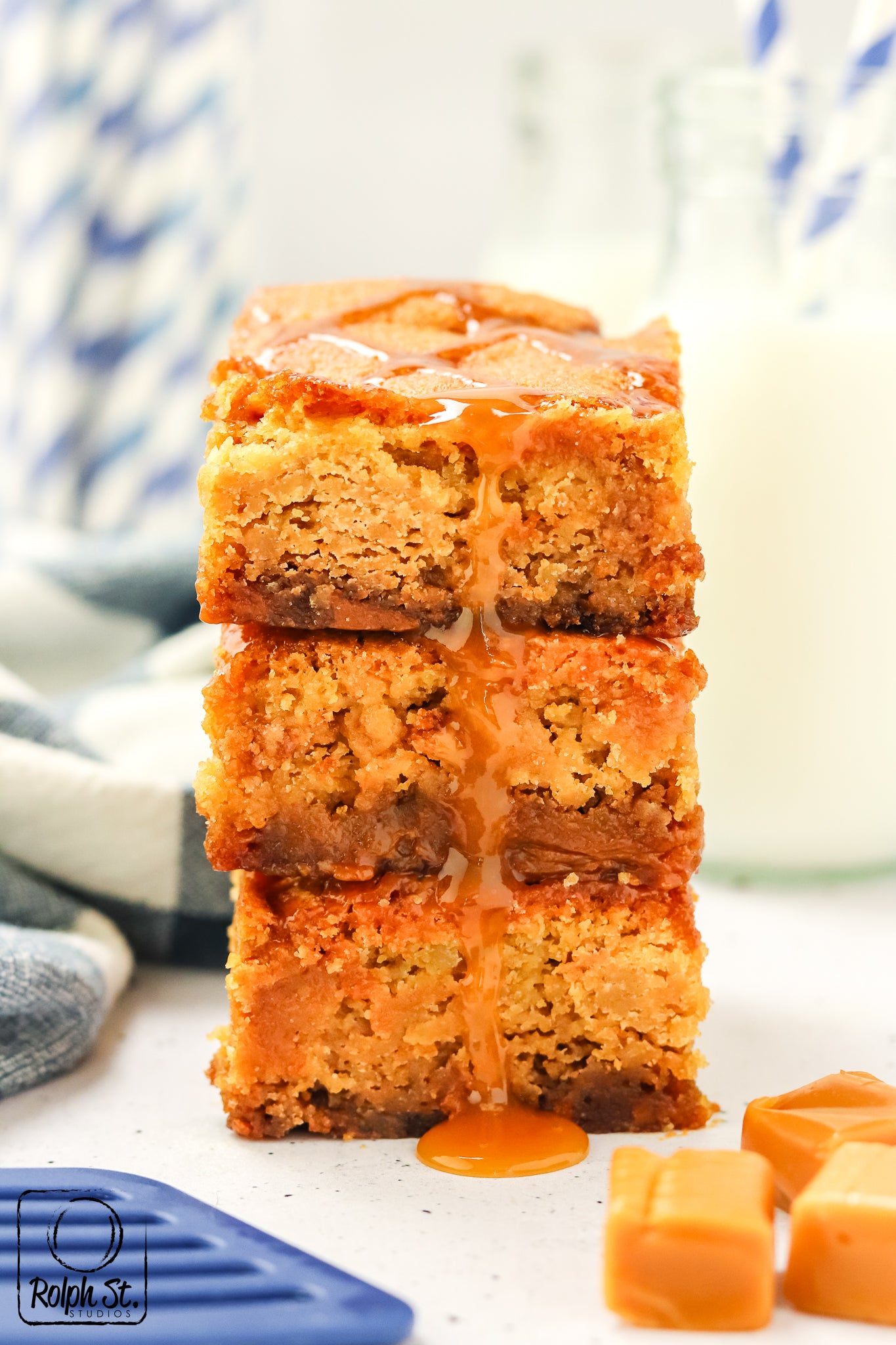 Exclusive Dulce de Leche Blondies