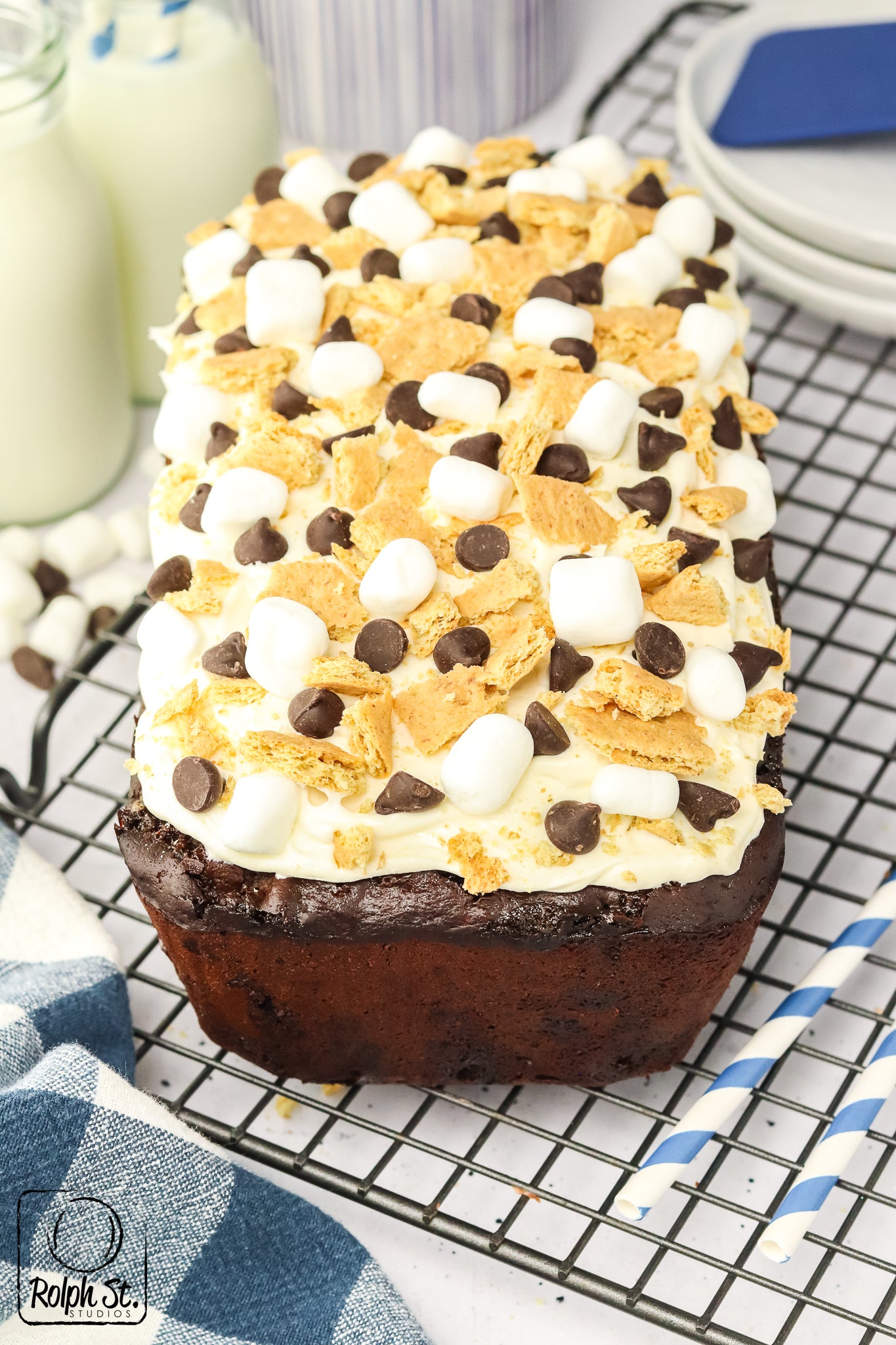 Exclusive S'mores Quick Bread