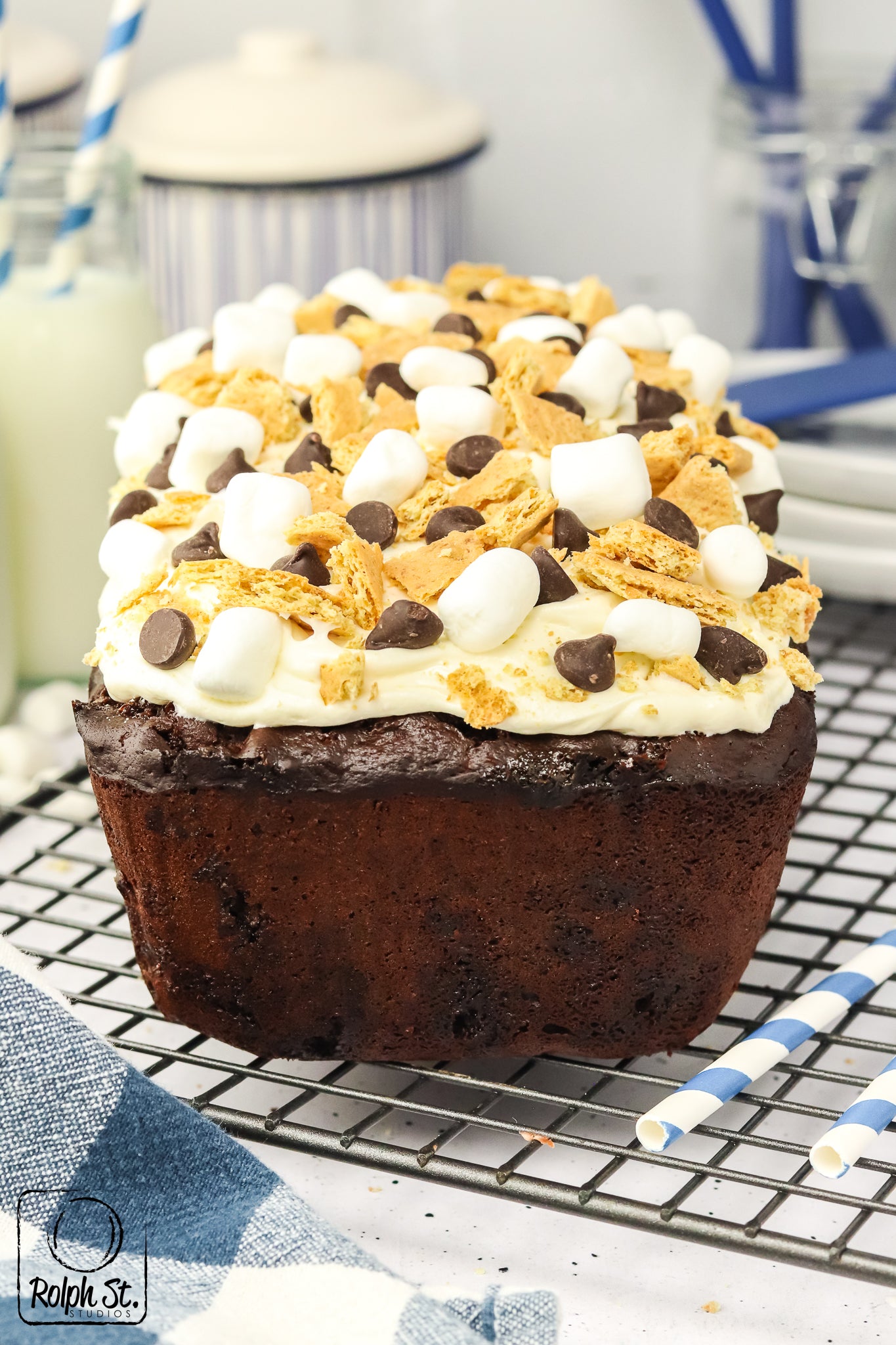 Exclusive S'mores Quick Bread