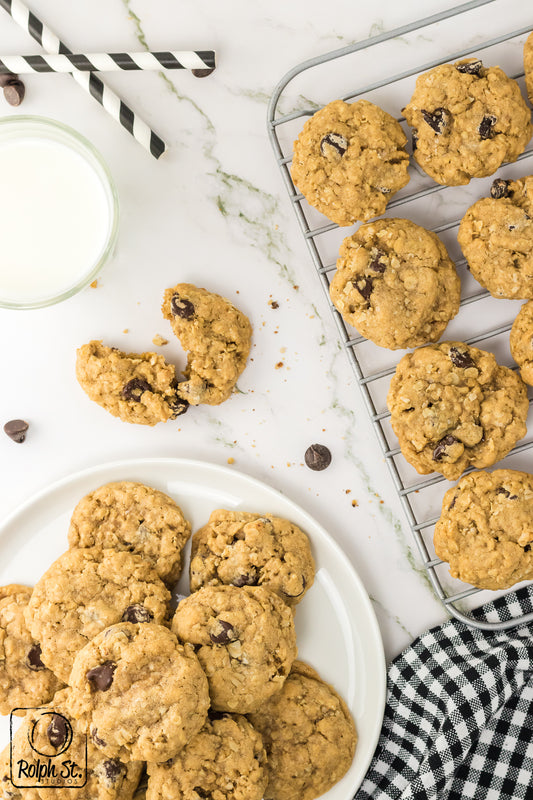 Oatmeal Cookie Overhead